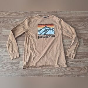 Patagonia Boy's Tan Long Sleeve Shirt